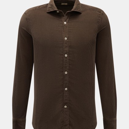 Sonrisa - Herren - Cordhemd Haifisch-Kragen khaki Sonrisa - Herren - Cordhemd Haifisch-Kragen khaki