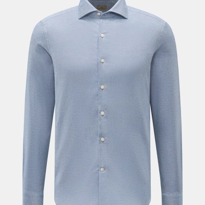 Sonrisa - Herren - Oxford-Hemd Haifisch-Kragen rauchblau Sonrisa - Herren - Oxford-Hemd Haifisch-Kragen rauchblau