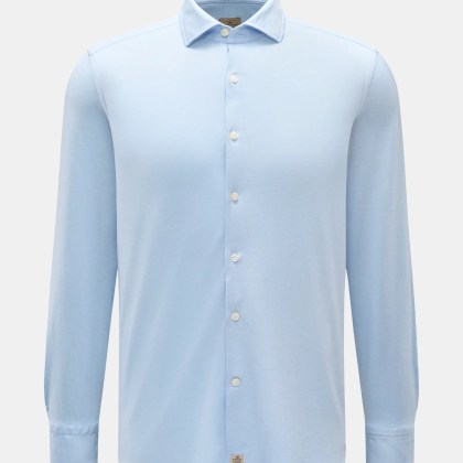 Sonrisa - Herren - Jersey-Hemd Haifisch-Kragen rauchblau Sonrisa - Herren - Jersey-Hemd Haifisch-Kragen rauchblau