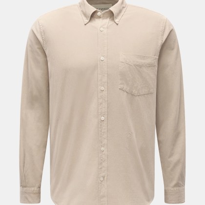 Closed - Herren - Cordhemd Button-Down-Kragen beige Closed - Herren - Cordhemd Button-Down-Kragen beige