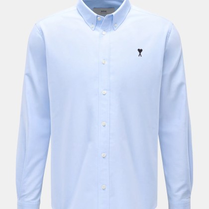 Ami Paris - Herren - Oxford-Hemd Button-Down-Kragen hellblau Ami Paris - Herren - Oxford-Hemd Button-Down-Kragen hellblau