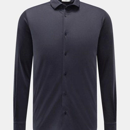 Kiefermann - Herren - Jersey-Hemd %27Elandorio%27 Haifisch-Kragen navy Kiefermann - Herren - Jersey-Hemd %27Elandorio%27 Haifisch-Kragen navy