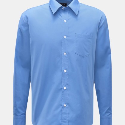 A.P.C. - Herren - Casual Hemd Kent-Kragen blau A.P.C. - Herren - Casual Hemd Kent-Kragen blau