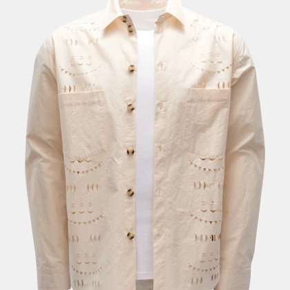 Nanushka - Herren - Overshirt %27Jari%27 creme Nanushka - Herren - Overshirt %27Jari%27 creme