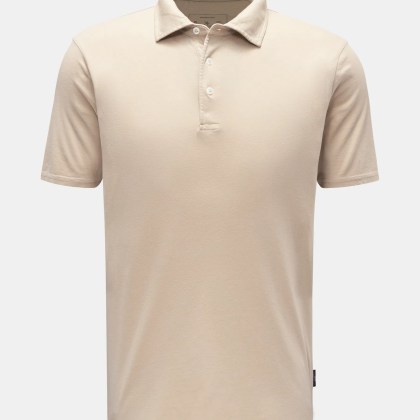04651/ A trip in a bag - Herren - Jersey-Poloshirt %27Organic Polo%27 beige 04651/ A trip in a bag - Herren - Jersey-Poloshirt %27Organic Polo%27 beige