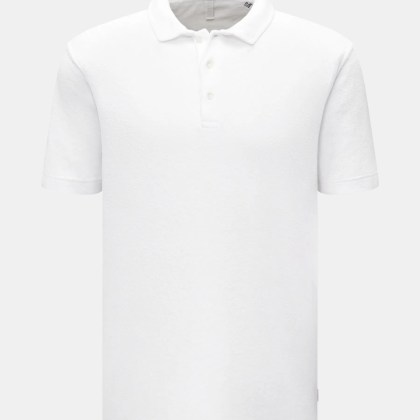 04651/ A trip in a bag - Herren - Frottee-Poloshirt %27Oyster%27 weiß 04651/ A trip in a bag - Herren - Frottee-Poloshirt %27Oyster%27 weiß