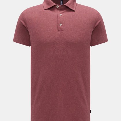 04651/ A trip in a bag - Herren - Jersey-Poloshirt bordeaux 04651/ A trip in a bag - Herren - Jersey-Poloshirt bordeaux