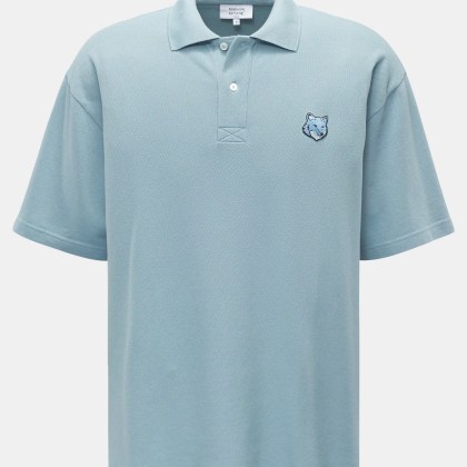 Maison Kitsuné - Herren - Poloshirt %27Bold Fox%27 hellblau Maison Kitsuné - Herren - Poloshirt %27Bold Fox%27 hellblau