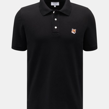 Maison Kitsuné - Herren - Poloshirt schwarz Maison Kitsuné - Herren - Poloshirt schwarz