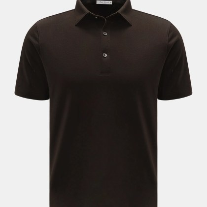 Stefan Brandt - Herren - Jersey-Poloshirt %27Luis%27 dunkelbraun Stefan Brandt - Herren - Jersey-Poloshirt %27Luis%27 dunkelbraun