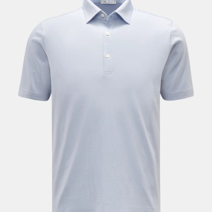 Stefan Brandt - Herren - Jersey-Poloshirt %27Luis%27 hellblau Stefan Brandt - Herren - Jersey-Poloshirt %27Luis%27 hellblau