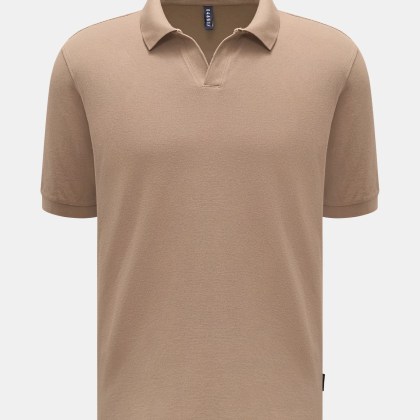 04651/ A trip in a bag - Herren - Poloshirt %27Johnny%27 taupe 04651/ A trip in a bag - Herren - Poloshirt %27Johnny%27 taupe