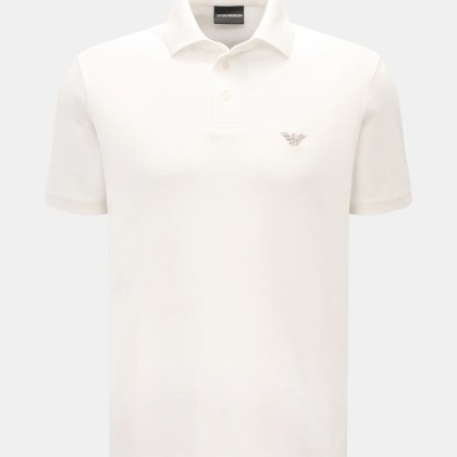 Emporio Armani - Herren - Poloshirt offwhite Emporio Armani - Herren - Poloshirt offwhite