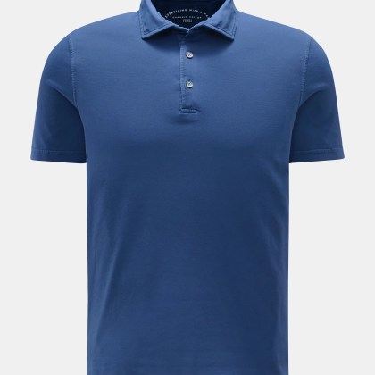 Fedeli - Herren - Jersey-Poloshirt %27Zero%27 dunkelblau Fedeli - Herren - Jersey-Poloshirt %27Zero%27 dunkelblau