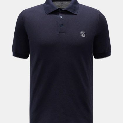 Brunello Cucinelli - Herren - Poloshirt navy Brunello Cucinelli - Herren - Poloshirt navy