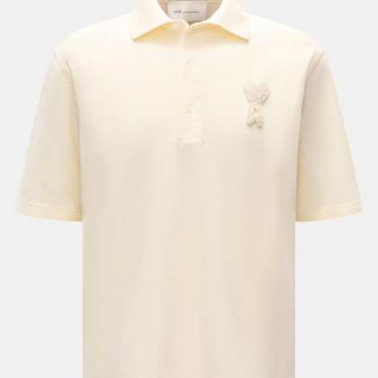 Ami Paris - Herren - Poloshirt creme Ami Paris - Herren - Poloshirt creme