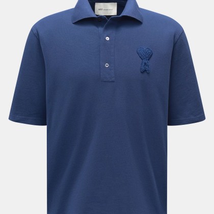 Ami Paris - Herren - Poloshirt %27Boxy Fit%27 dunkelblau Ami Paris - Herren - Poloshirt %27Boxy Fit%27 dunkelblau