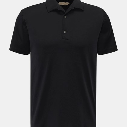 Aurélien - Herren - Jersey Poloshirt schwarz Aurélien - Herren - Jersey Poloshirt schwarz
