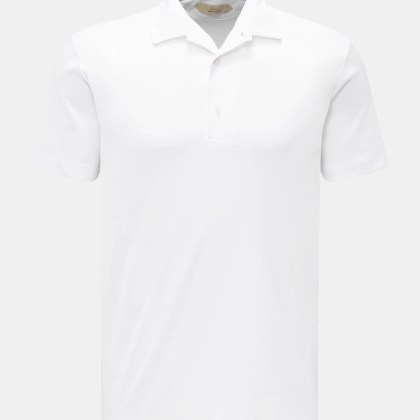 Aurélien - Herren - Jersey Poloshirt weiß Aurélien - Herren - Jersey Poloshirt weiß