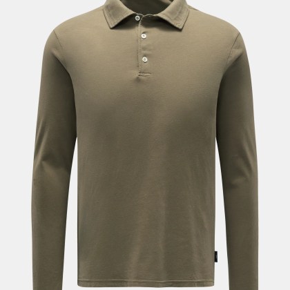 04651/ A trip in a bag - Herren - Longsleeve-Poloshirt %27Organic Polo LS%27 oliv 04651/ A trip in a bag - Herren - Longsleeve-Poloshirt %27Organic Polo LS%27 oliv
