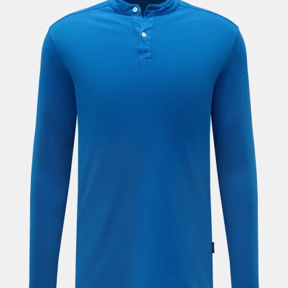 04651/ A trip in a bag - Herren - Henley-Shirt %27Organic Hemley%27 blau 04651/ A trip in a bag - Herren - Henley-Shirt %27Organic Hemley%27 blau