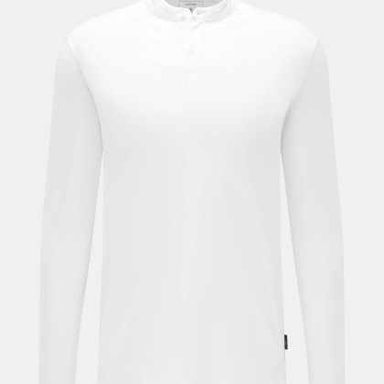 04651/ A trip in a bag - Herren - Henley-Shirt %27Organic Hemley%27 weiß 04651/ A trip in a bag - Herren - Henley-Shirt %27Organic Hemley%27 weiß