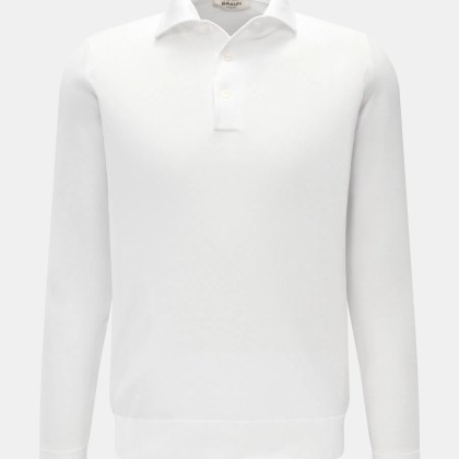 Filippo de Laurentiis - Herren - Strickpolo weiß Filippo de Laurentiis - Herren - Strickpolo weiß