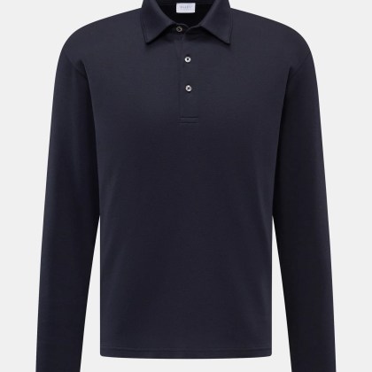 04651/ A trip in a bag - Herren - Longsleeve-Poloshirt dark navy 04651/ A trip in a bag - Herren - Longsleeve-Poloshirt dark navy