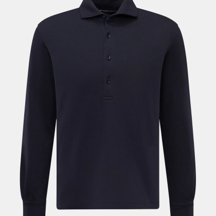 The Product is the Hero - Herren - Longsleeve-Poloshirt navy The Product is the Hero - Herren - Longsleeve-Poloshirt navy