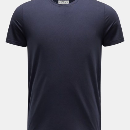mey story - Herren - Rundhals-T-Shirt navy mey story - Herren - Rundhals-T-Shirt navy