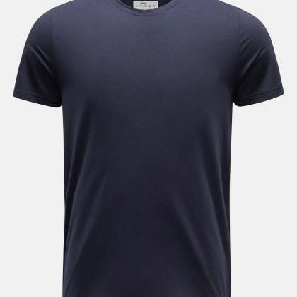 mey story - Herren - Rundhals-T-Shirt navy mey story - Herren - Rundhals-T-Shirt navy