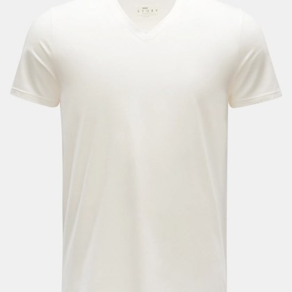 mey story - Herren - V-Neck T-Shirt offwhite mey story - Herren - V-Neck T-Shirt offwhite