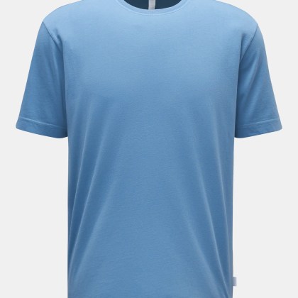 04651/ A trip in a bag - Herren - Rundhals-T-Shirt %27Oyster Jersey Tee%27 rauchblau 04651/ A trip in a bag - Herren - Rundhals-T-Shirt %27Oyster Jersey Tee%27 rauchblau