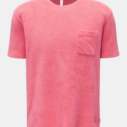 04651/ A trip in a bag - Herren - Frottee T-Shirt %27Terry Tee%27 koralle 04651/ A trip in a bag - Herren - Frottee T-Shirt %27Terry Tee%27 koralle