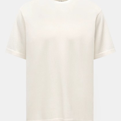 Lisa Yang - Herren - Kurzarm-Pullover %27Bradley%27 offwhite Lisa Yang - Herren - Kurzarm-Pullover %27Bradley%27 offwhite