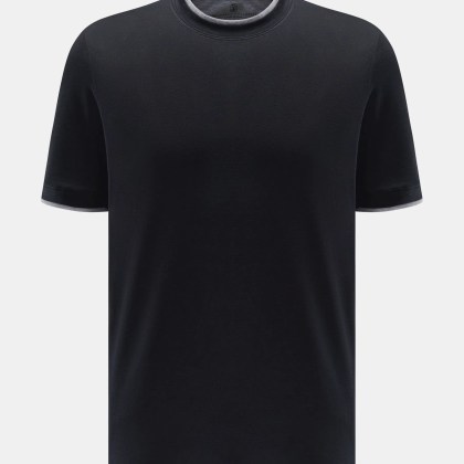 Brunello Cucinelli - Herren - Rundhals-T-Shirt schwarz Brunello Cucinelli - Herren - Rundhals-T-Shirt schwarz