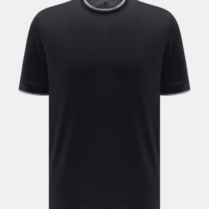 Brunello Cucinelli - Herren - Rundhals-T-Shirt schwarz Brunello Cucinelli - Herren - Rundhals-T-Shirt schwarz
