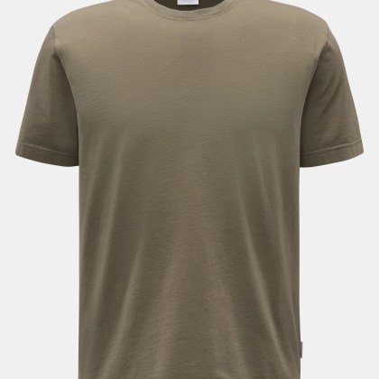 04651/ A trip in a bag - Herren - Rundhals-T-Shirt oliv 04651/ A trip in a bag - Herren - Rundhals-T-Shirt oliv