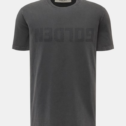 Golden Goose - Herren - Rundhals-T-Shirt dunkelgrau Golden Goose - Herren - Rundhals-T-Shirt dunkelgrau