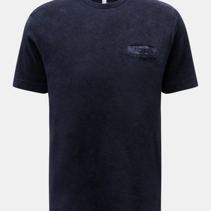 04651/ A trip in a bag - Herren - Frottee T-Shirt %27Terry Tee%27 navy 04651/ A trip in a bag - Herren - Frottee T-Shirt %27Terry Tee%27 navy