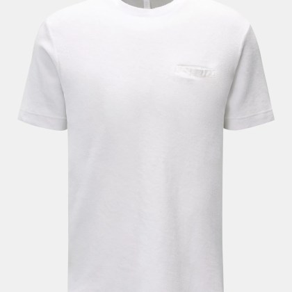 04651/ A trip in a bag - Herren - Frottee T-Shirt %27Terry Tee%27 weiß 04651/ A trip in a bag - Herren - Frottee T-Shirt %27Terry Tee%27 weiß