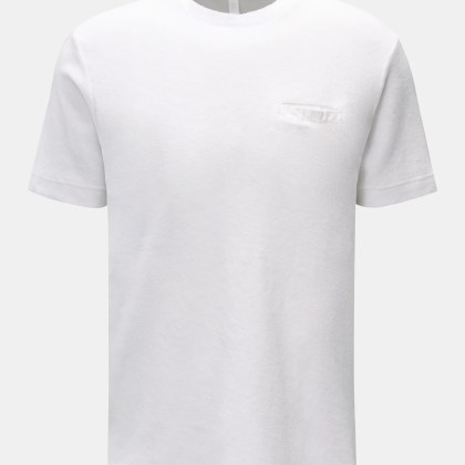 04651/ A trip in a bag - Herren - Frottee T-Shirt %27Terry Tee%27 weiß 04651/ A trip in a bag - Herren - Frottee T-Shirt %27Terry Tee%27 weiß