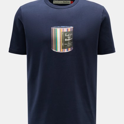 Barbour - Herren - Rundhals-T-Shirt navy Barbour - Herren - Rundhals-T-Shirt navy