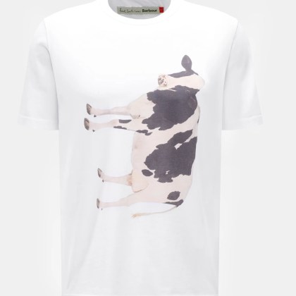 Barbour - Herren - Rundhals-T-Shirt weiß Barbour - Herren - Rundhals-T-Shirt weiß