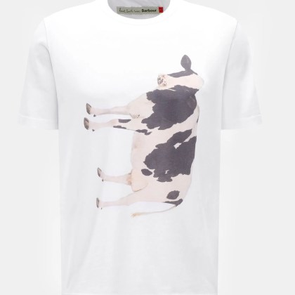 Barbour - Herren - Rundhals-T-Shirt weiß Barbour - Herren - Rundhals-T-Shirt weiß