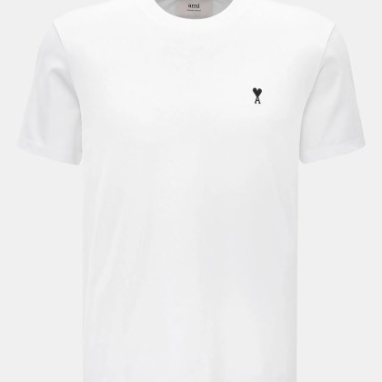 Ami Paris - Herren - Rundhals-T-Shirt weiß Ami Paris - Herren - Rundhals-T-Shirt weiß