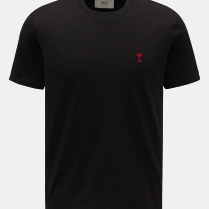 Ami Paris - Herren - Rundhals-T-Shirt schwarz Ami Paris - Herren - Rundhals-T-Shirt schwarz