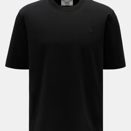 Ami Paris - Herren - Rundhals-T-Shirt dark navy Ami Paris - Herren - Rundhals-T-Shirt dark navy