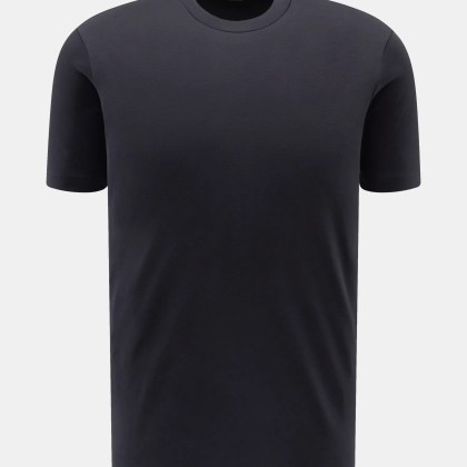 Stefan Brandt - Herren - Rundhals-T-Shirt %27Sea Island Eli%27 dark navy Stefan Brandt - Herren - Rundhals-T-Shirt %27Sea Island Eli%27 dark navy
