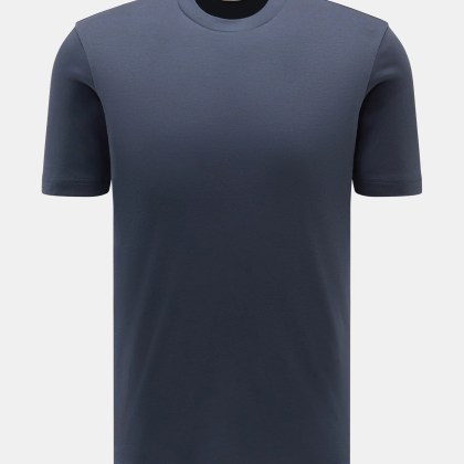 Stefan Brandt - Herren - Rundhals-T-Shirt %27Sea Island Eli%27 dunkelblau Stefan Brandt - Herren - Rundhals-T-Shirt %27Sea Island Eli%27 dunkelblau